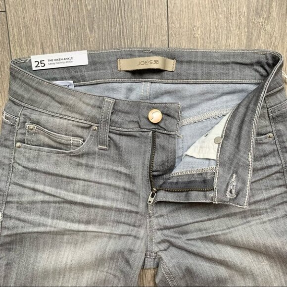Joes Jeans Women's Skinny Straight leg Jeans Vixen Sassy Light Grey Denim - Picture 5 of 14